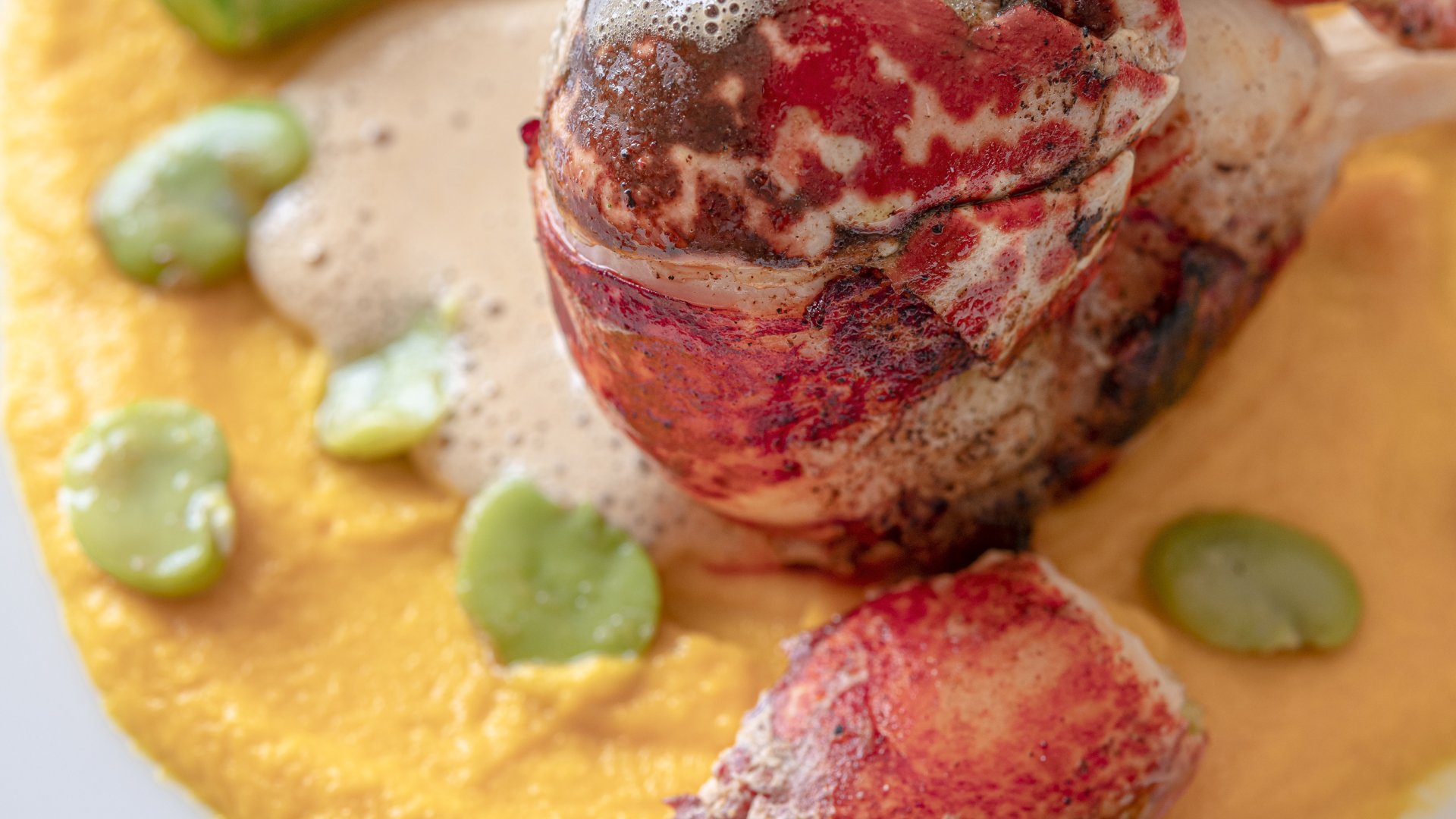 homard rôti au beurre demi sel auberge du poids public